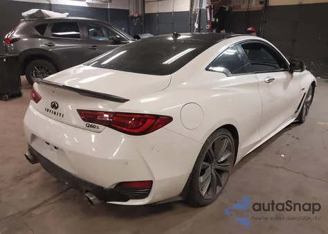 2018 Infiniti Q60 3.0T Red Sport 400 from USA, damaged, VIN JN1FV7EK1JM530571